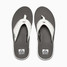 Reef Men's Fanning Sandals Grey/White side view