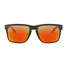 Oakley Men's Holbrook XL sunglasses in matte black with Prizm Ruby lenses