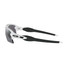 Oakley Men's Flak 2.0 XL sunglasses in polished white and black with Prizm Black lenses