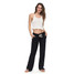 Roxy Women's Black Oceanside Beach Pants front view