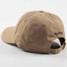 TYLER'S Texas Flag Baseball Cap in khaki, back angle view