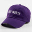 TYLER'S Fort Worth Cap Purple/White front view