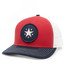 Navy/Red Texas Star Patch Trucker Hat