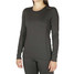 Hot Chillys Women's Micro-Elite Chamois Crewneck Thermal in black
