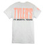 TYLER'S Ash/Baby Pink Block Tee - Ft. Worth