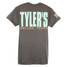 TYLER'S Charcoal/Mint Block Tee - Dallas