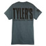 TYLER'S Dark Heather/Black Block Tee Southlake front view