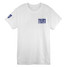 TYLER'S White/Navy Block Tee colorblock front view