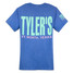 TYLER'S Blue/Bright Mint Comfort Color Tee
