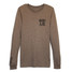 Racquet & Jog Brown/Black Long Sleeve Track Tee