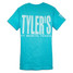 TYLER'S Light Blue Comfort Color Pocket Tee front view
