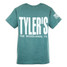 TYLER'S Emerald Comfort Color Pocket Tee back view