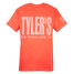 TYLER'S Neon Red Comfort Color Pocket Tee back view
