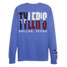 TYLER'S Blue/Texas Flag Long Sleeve Comfort Color Pocket Tee Dallas back view