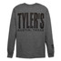 TYLER'S Dark Heather/Black Long Sleeve Tee