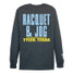 TYLER'S Dark Heather/Light Blue Long Sleeve Tee - Racquet & Jog