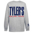 TYLER'S Grey/Navy Long Sleeve Tee - Dallas