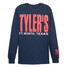 TYLER'S Navy/Red/White Long Sleeve Tee - Ft. Worth