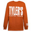 ERLEBNISWELT-FLIEGENFISCHEN'S Burnt Orange/White Long Sleeve Tee - Austin ERLEBNISWELT-FLIEGENFISCHEN'S Burnt Orange/White Long Sleeve Tee - Austin