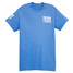TYLER'S Light Blue/White Block Tee colorblock front
