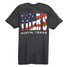 TYLER'S Grey/American Flag Track Tee