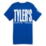 TYLER'S Blue/White Track Tee