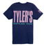 TYLER'S Navy/Panther Pink Track Tee - Southlake