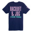 Racquet & Jog Navy/Panther Pink Track Tee back