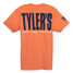 TYLER'S Orange/Navy Track Tee Dallas back view