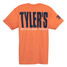 TYLER'S Orange/Navy Track Tee Southlake back view