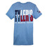 TYLER'S Royal Texas Flag Track Tee Ft. Worth back view