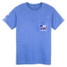 TYLER'S Texas Flag Comfort Color Pocket Tee Racquet & Jog front