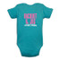 Racquet & Jog Caribbean Blue/Pink Panther Onesie