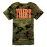 TYLER'S Kids' Camo/Orange Tee Southlake front view