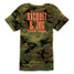 Racquet & Jog Kids' Camo/Orange Tee back view