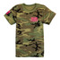 TYLER'S Kids' Camo/Pink Tee front view