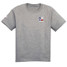 Racquet & Jog Kids' Grey/Texas Flag Tee front view