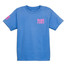 TYLER'S Kids' Light Blue/Azalea Tee front view