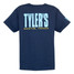 TYLER'S Kids' Navy/Light Blue Tee Austin back view