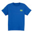 TYLER'S Kids' Royal/Lime Tee Dallas colorway front view