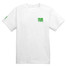 TYLER'S Kids' White and Green Tee in classic short sleeve style