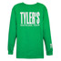 TYLER'S Kids' Green/White Long Sleeve Tee