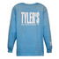 TYLER'S Kids' Light Blue/White Long Sleeve Tee