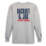 Racquet & Jog Kids' Grey/Navy Long Sleeve Tee back
