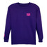 ERLEBNISWELT-FLIEGENFISCHEN'S Kids' Purple/Pink Long Sleeve Tee