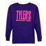 TYLER'S Kids' Purple/Pink Long Sleeve Tee