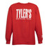 TYLER'S Kids' Red/White Long Sleeve Tee