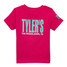 TYLER'S Toddlers' Pink/Mint Tee back close-up detail