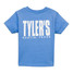 TYLER'S Toddlers' Light Blue/White Tee