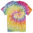 TYLER'S Eternity Tie Dye Outline Tee styled on model